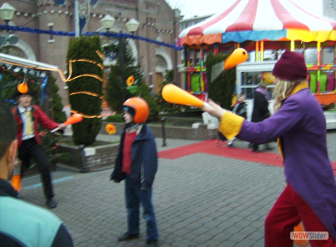 Circus performers